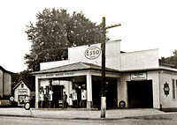 Pugh's Esso Station in Romney