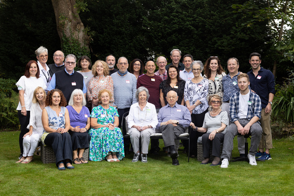 Tragen / Harris Reunion (see key for names)